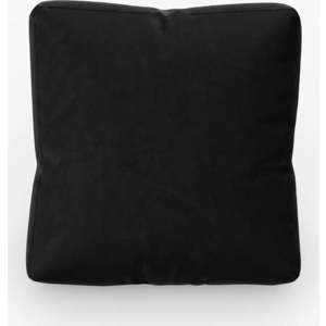 Černý sametový polštář k modulární pohovce Rome Velvet - Cosmopolitan Design obraz