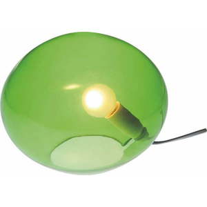 Zelená stolní lampa SULION Ball obraz