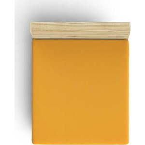Žluté napínací bavlněné prostěradlo 160x200 cm - Mijolnir obraz
