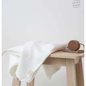 Bílý lněný ručník 140x100 cm - Linen Tales obraz