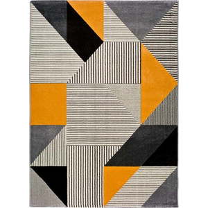 Oranžovo-šedý koberec Universal Gladys Duro, 200 x 290 cm obraz
