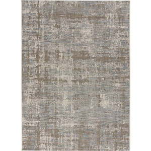 Hnědo-šedý venkovní koberec Universal Luana, 57 x 110 cm obraz
