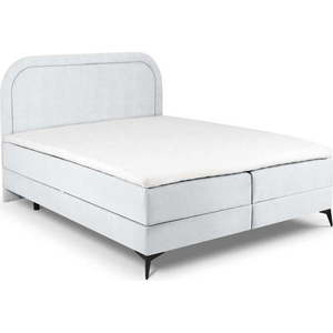 Světle šedá boxspring postel s úložným prostorem 180x200 cm Eclipse – Cosmopolitan Design obraz