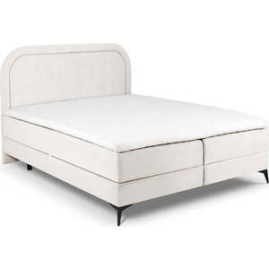 Béžová boxspring postel s úložným prostorem 180x200 cm Eclipse – Cosmopolitan Design obraz
