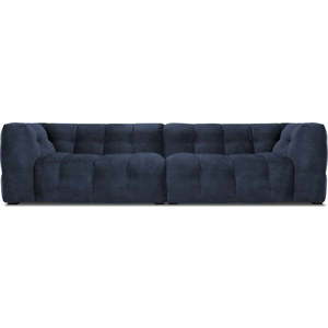 Modrá sametová pohovka Windsor & Co Sofas Vesta, 280 cm obraz
