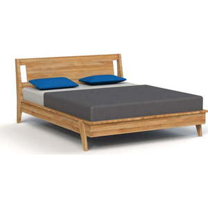 Dvoulůžková postel z dubového dřeva 160x200 cm Retro 2 - The Beds obraz
