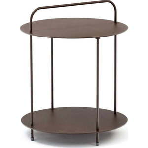 Kovový kulatý zahradní odkládací stolek ø 45 cm Plip – Ezeis obraz