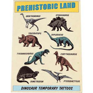 Dočasná tetování v sadě 2 ks Prehistoric Land – Rex London obraz