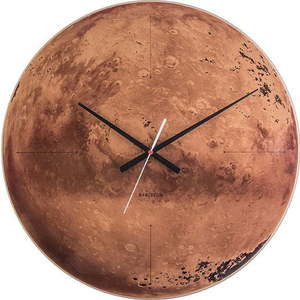 Měděné hodiny Karlsson Mars obraz