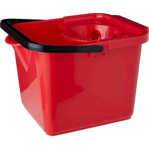 Červený kbelík na mop Addis Pail & Wringer obraz