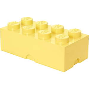Světle žlutý úložný box LEGO® obraz