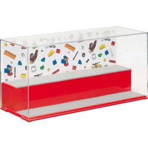 Červená herní a sběratelská skříňka LEGO® obraz