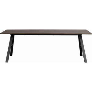 Jídelní stůl s deskou v dubovém dekoru 220x90 cm Brigham - Rowico obraz