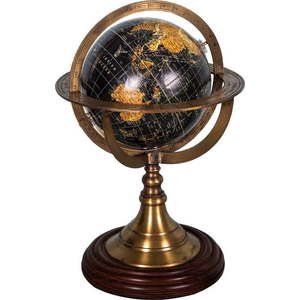 Dekorativní globus s podstavcem z palisandrového dřeva Antic Line Globe, ø 17 cm obraz
