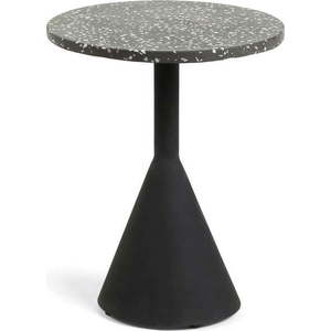 Černý příruční stolek Kave Home Melano obraz