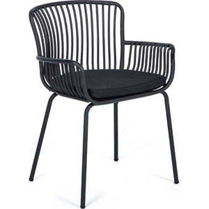 Sada 2 černých zahradních židlí Bonami Selection Elia obraz