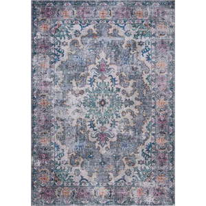 Modro-šedý pratelný koberec 170x120 cm FOLD Millie - Flair Rugs obraz