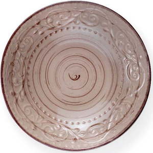 Pískově hnědý kameninový talíř Brandani Serendipity, ⌀ 20 cm obraz