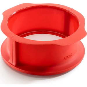 Červená silikonová rozevírací forma na dort Lékué Springform, ⌀ 15 cm obraz