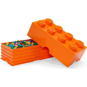 Oranžový úložný box LEGO® obraz