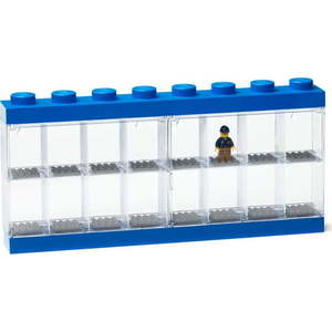 Modrá sběratelská skříňka na 16 minifigurek LEGO® obraz