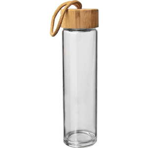 Skleněná láhev na vodu s bambusovým víčkem Orion, 500 ml obraz