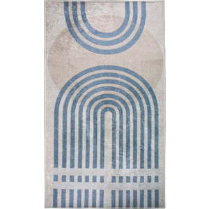 Modrý/šedý koberec 140x80 cm - Vitaus obraz