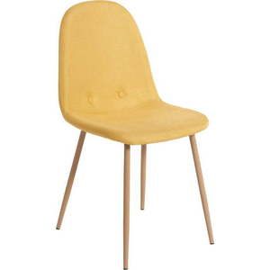 Sada 2 žlutých jídelních židlí Bonami Essentials Lissy obraz
