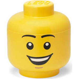 Plastový dětský úložný box Head – LEGO® obraz