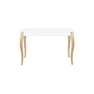 Odkládací konzolový stolek Dressing Table 105x74 cm, bílý obraz