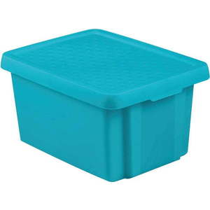 Modrý úložný box s víkem Curver Essentials, 16 l obraz