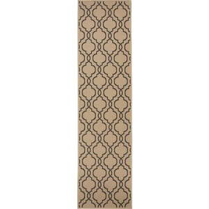 Béžový venkovní koberec běhoun 230x66 cm Milan - Flair Rugs obraz