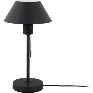 Černá stolní lampa s kovovým stínidlem (výška 36 cm) Office Retro – Leitmotiv obraz