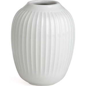 Bílá kameninová váza Kähler Design Hammershoi, ⌀ 8, 5 cm obraz