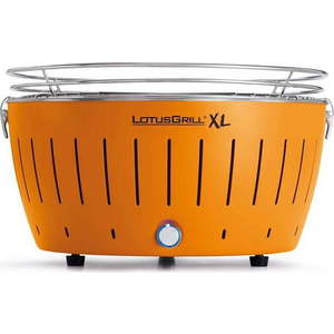 Oranžový bezkouřový gril LotusGrill XL obraz