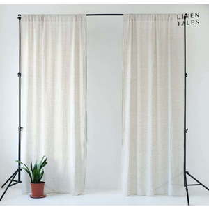 Krémová záclona 130x170 cm Daytime – Linen Tales obraz