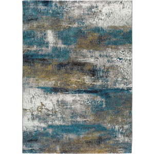 Modrý koberec Universal Kalia Abstract, 120 x 170 cm obraz