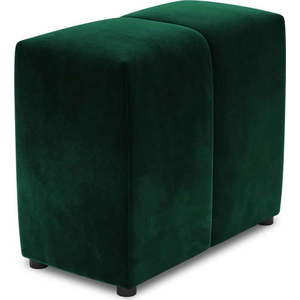 Zelená sametová opěrka k modulární pohovce Rome Velvet - Cosmopolitan Design obraz