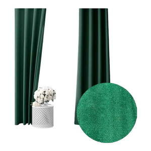 Zelený polo-zatemňovací závěs 250x100 cm - Mila Home obraz