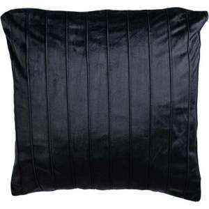 Černý dekorativní polštář JAHU collections Stripe, 45 x 45 cm obraz