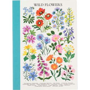 Zápisník 60 stránek formát A6 Wild Flowers – Rex London obraz