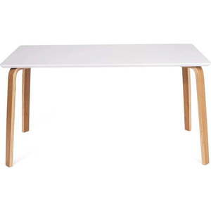 Jídelní stůl s bílou deskou 150x90 cm Zaha - Bonami Essentials obraz