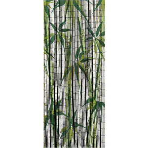 Zelený bambusový závěs do dveří 200x90 cm Bamboo - Maximex obraz