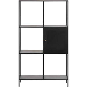 Černá kovová knihovna 80x138 cm Malibu – Unique Furniture obraz