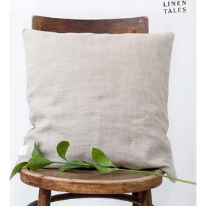 Lněný povlak na polštář 40x60 cm Natural – Linen Tales obraz