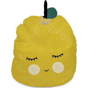 Žlutý dětský sedací vak Lemon - Little Nice Things obraz