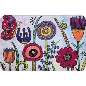 Textilní koupelnová předložka 45x70 cm Rollin'Art Full Bloom – Wenko obraz