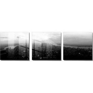 Obrazy v sadě 3 ks 40x40 cm City – Wallity obraz