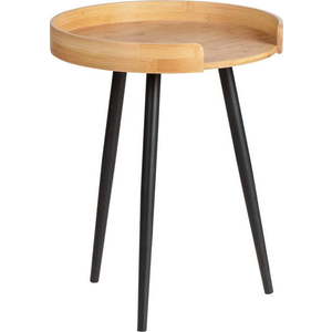Bambusový kulatý odkládací stolek ø 40 cm Loft – Wenko obraz