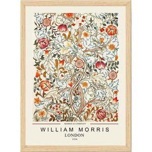 Plakát v rámu 35x45 cm William Morris – Wallity obraz